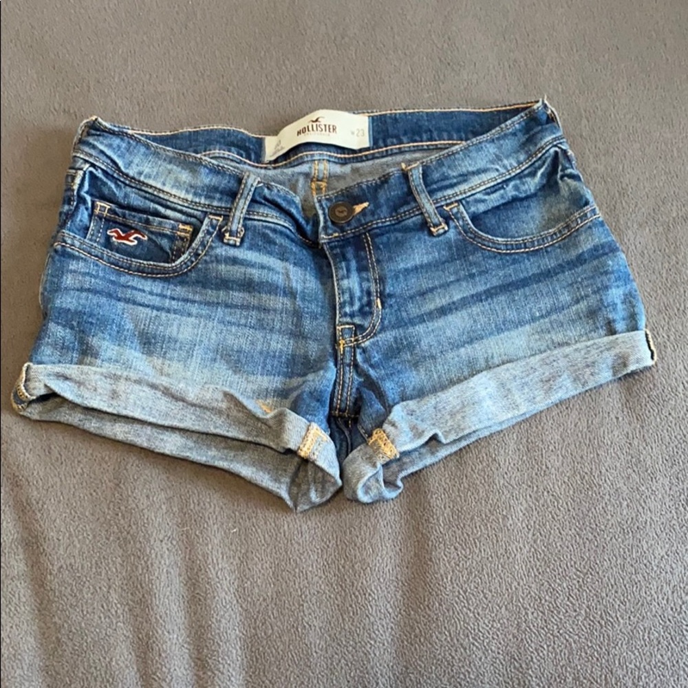 Hollister denim shorts